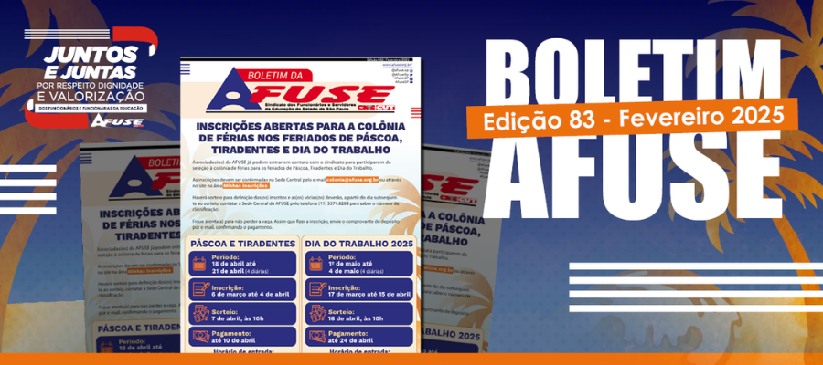 Boletim Afuse Edição 83 - Fevereiro 2025
