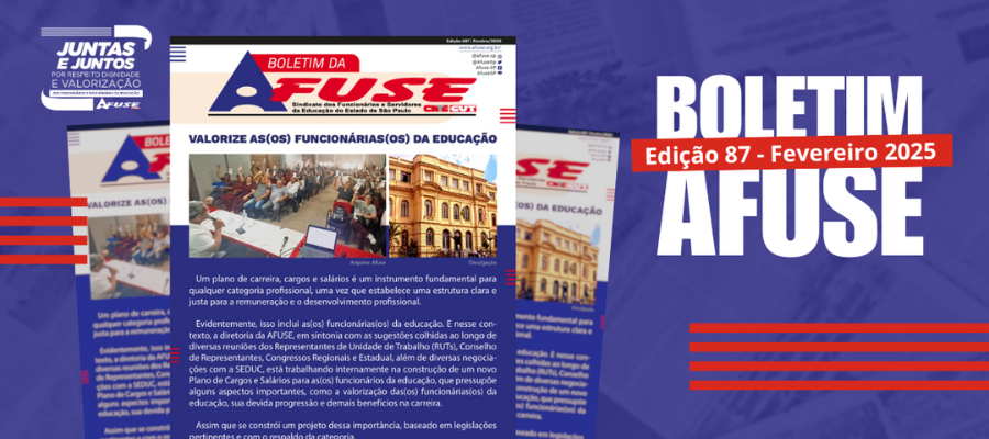 Boletim Afuse Edição 87 - Fevereiro 2025