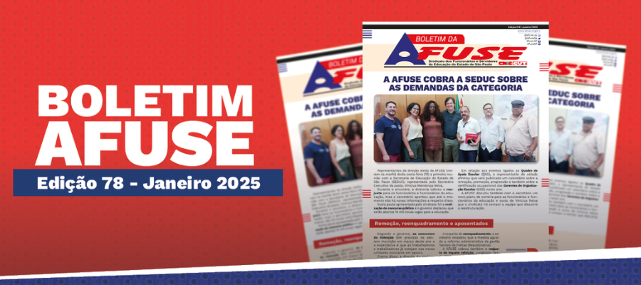 Boletim Afuse Edição 78 - Janeiro 2025
